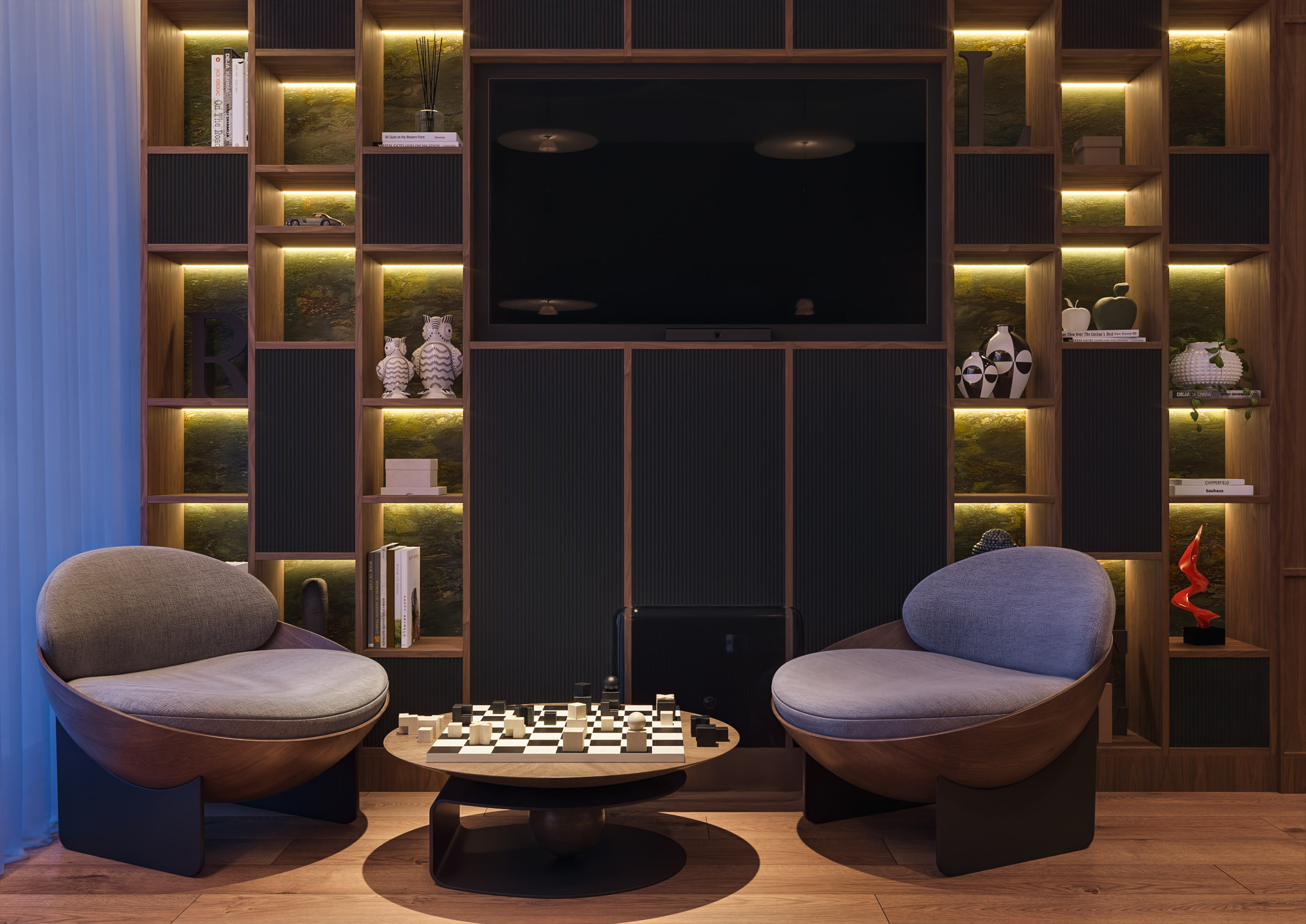 3D visualization for an interior design project of a residential proprty by Visioaxis - studio for architectural, interior and real estate CGI | cabinet