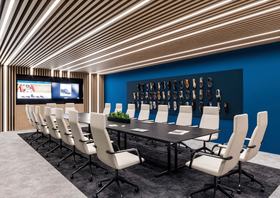 Pavers UK workspace interior 3D visualization by Visioaxis - CGI studio for interior, architectural and real estate visualizations